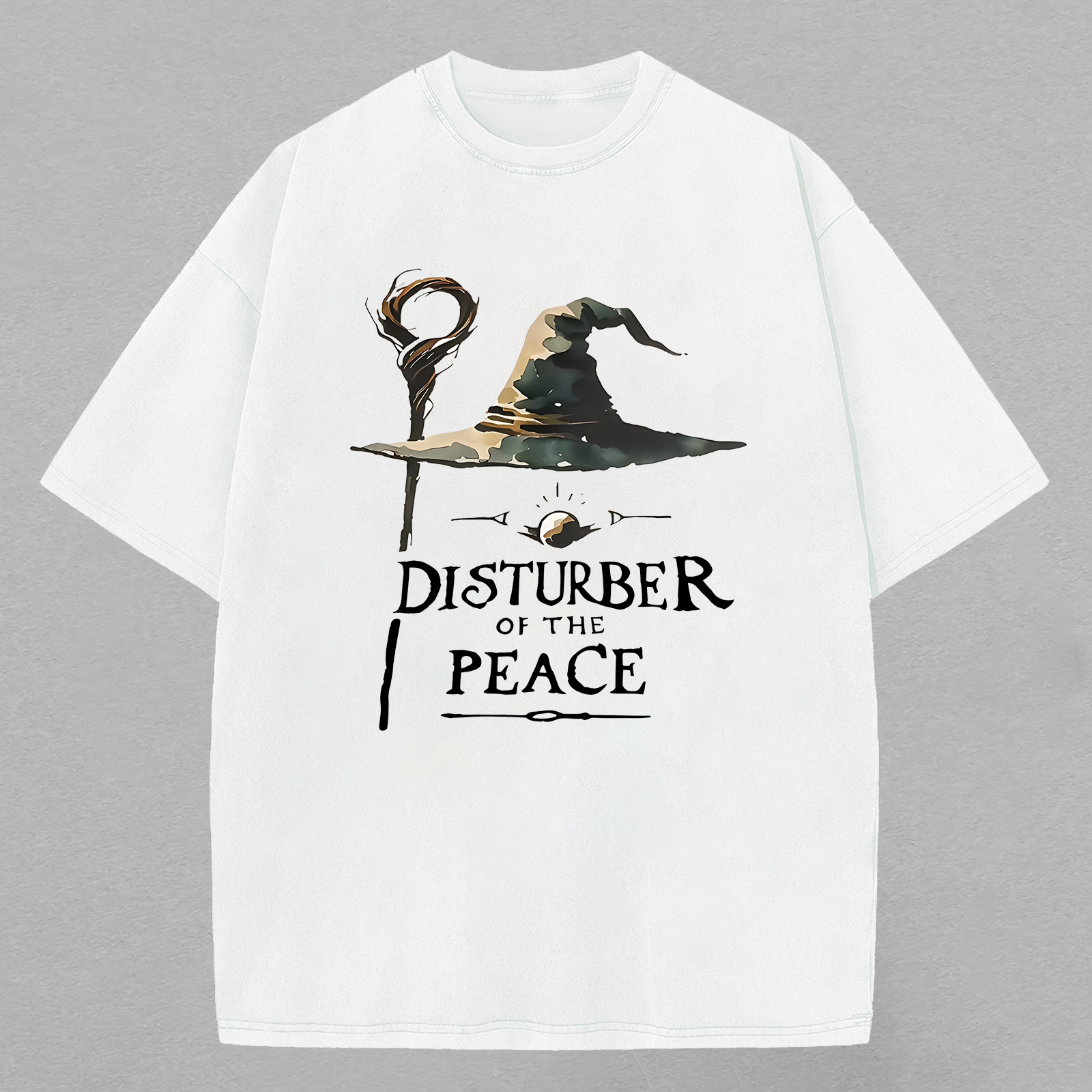 The Lord of the Rings Disturber of the Peace Printed Unisex Oversized T-shirt