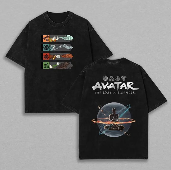 Avatar: The Last Airbender Unisex Washed T-Shirt