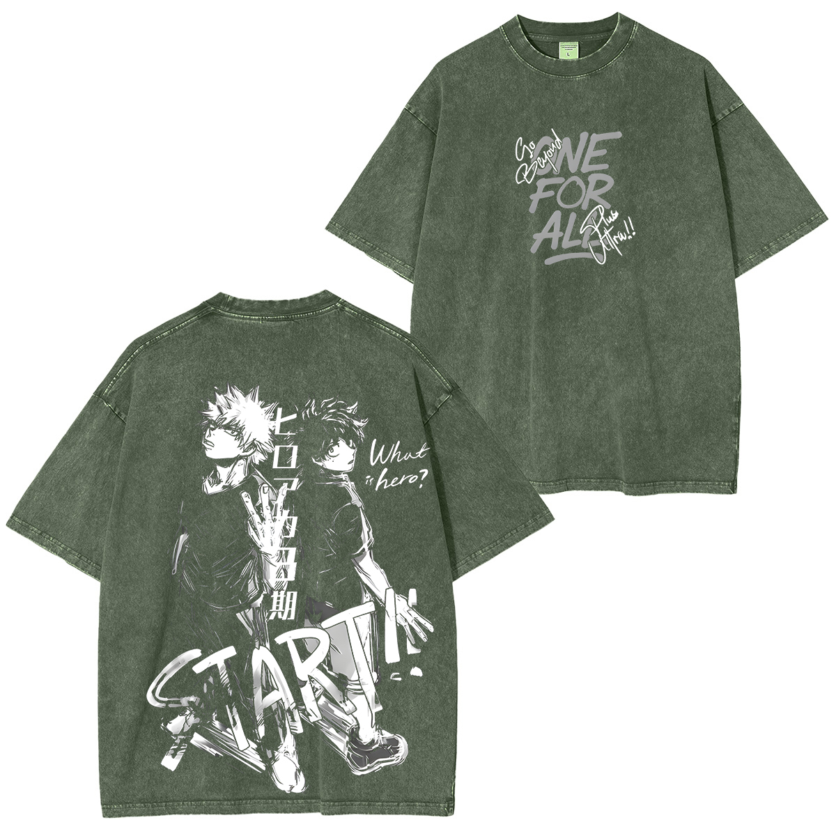 My Hero Academia Unisex Washed T-Shirt