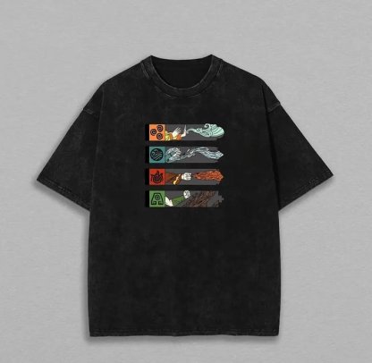 Avatar: The Last Airbender Unisex Washed T-Shirt