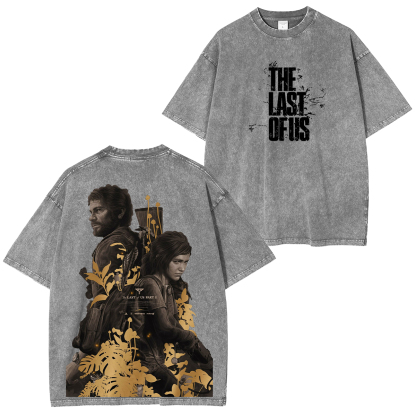 The Last of Us Part I Printed Unisex Washed T-Shirt
