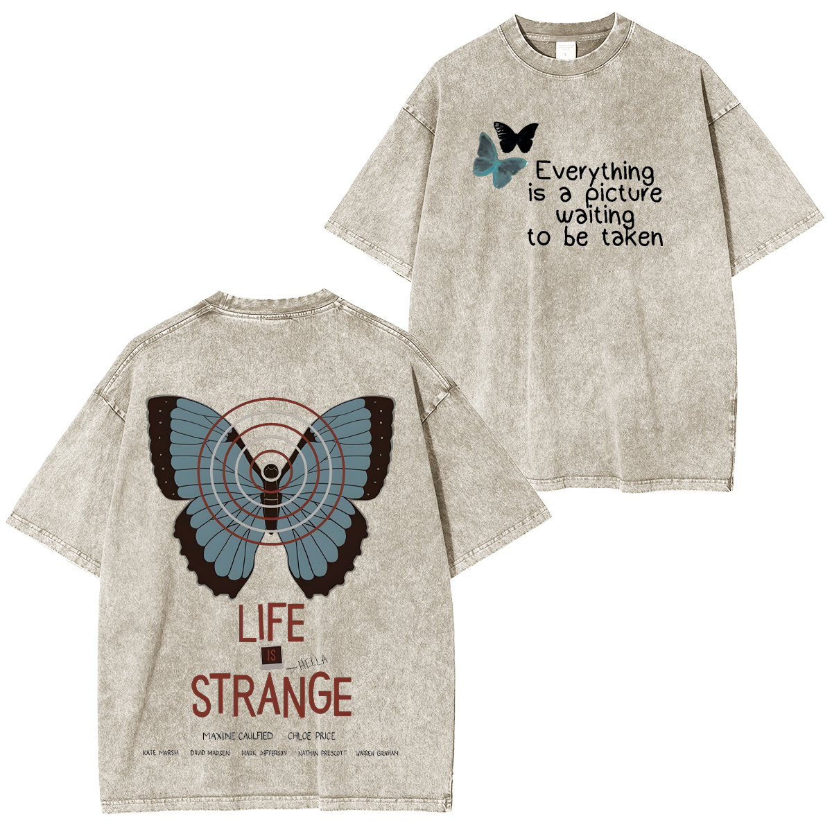Life is Strange Unisex Washed T-Shirt