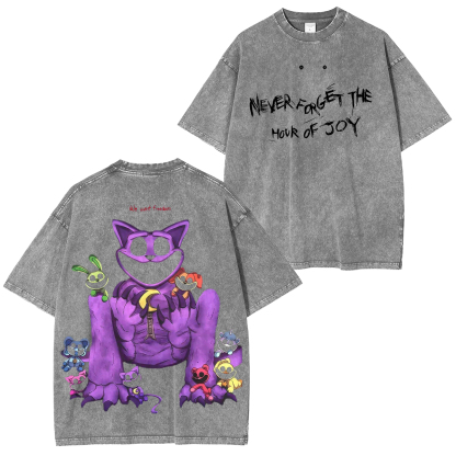 Poppy Playtime Printed Unisex Washed T-Shirt