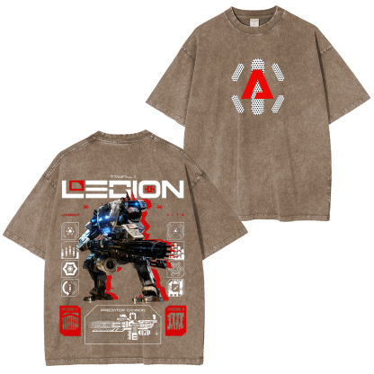 Titanfall 2 Printed Unisex Washed T-Shirt