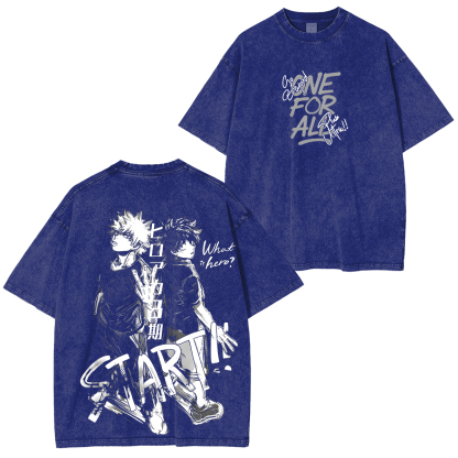 My Hero Academia Unisex Washed T-Shirt