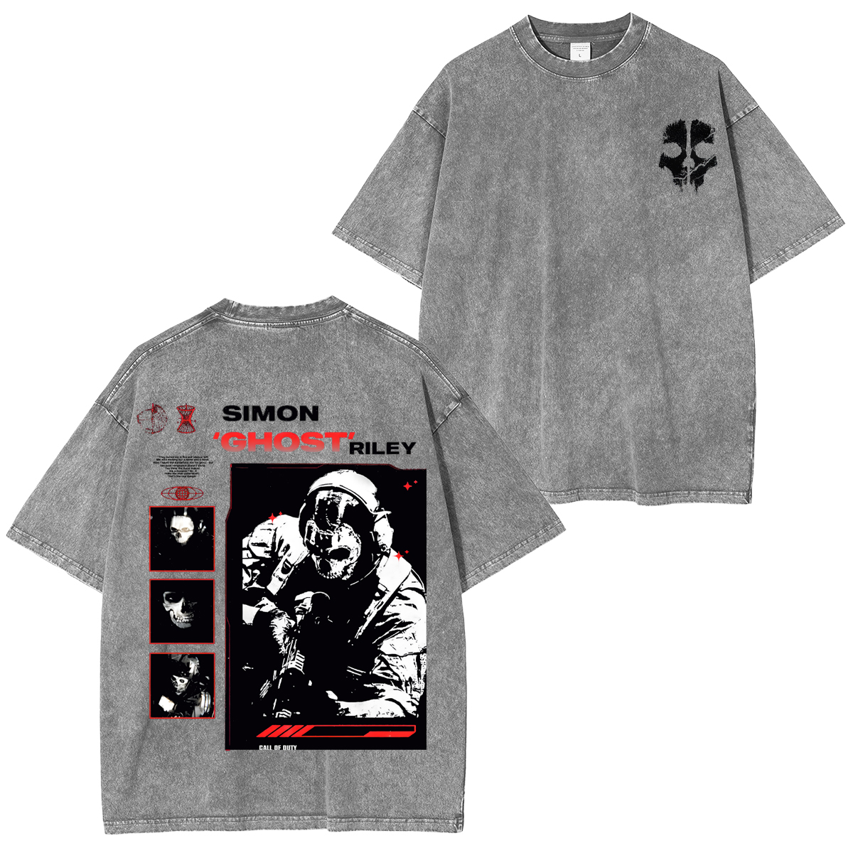 Call of Duty: Ghosts Unisex Washed T-Shirt