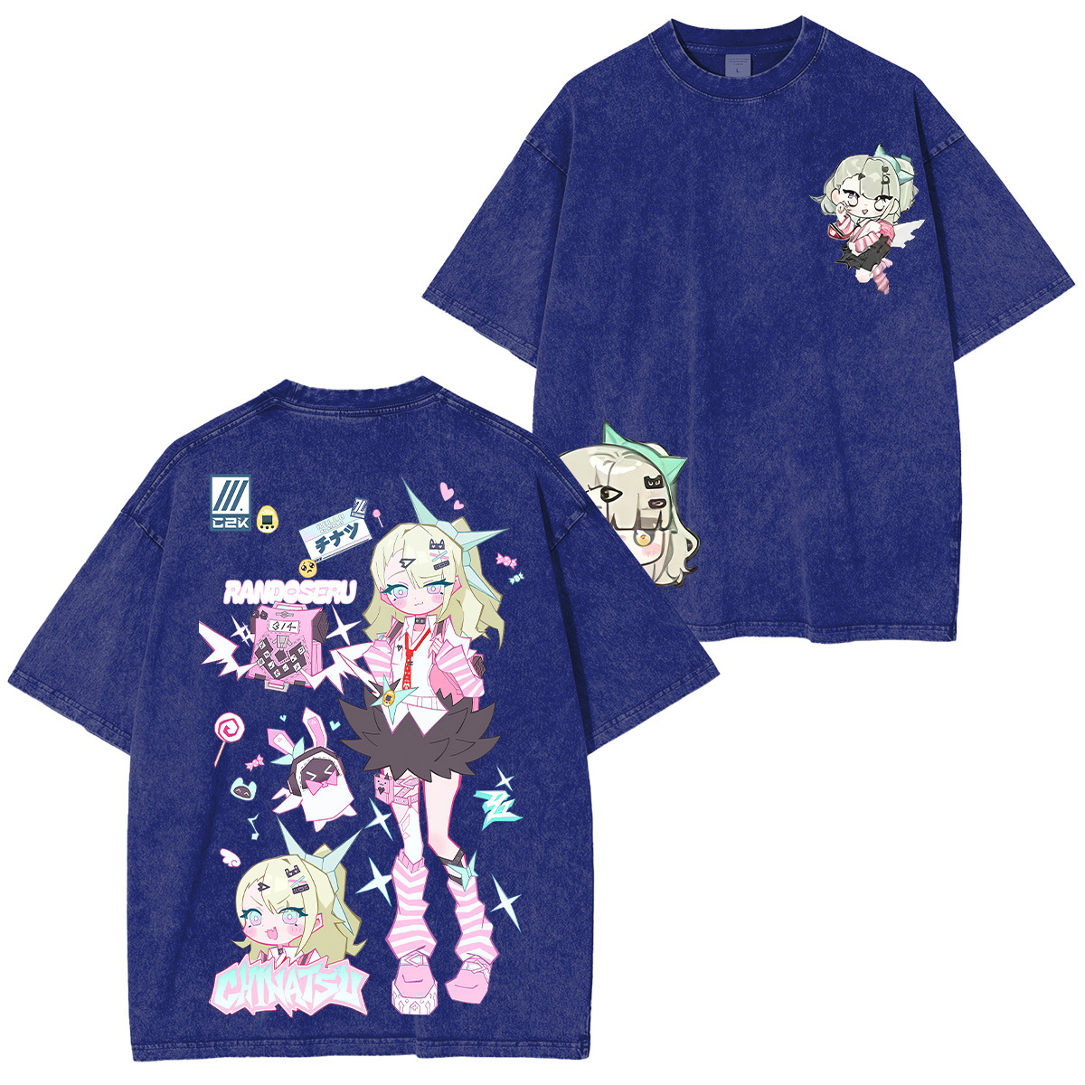 Zenless Zone Zero Printed Unisex Washed T-Shirt