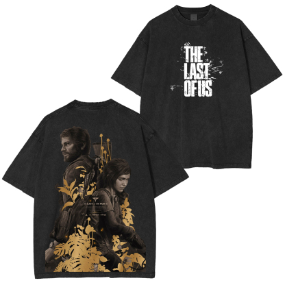 The Last of Us Part I Printed Unisex Washed T-Shirt