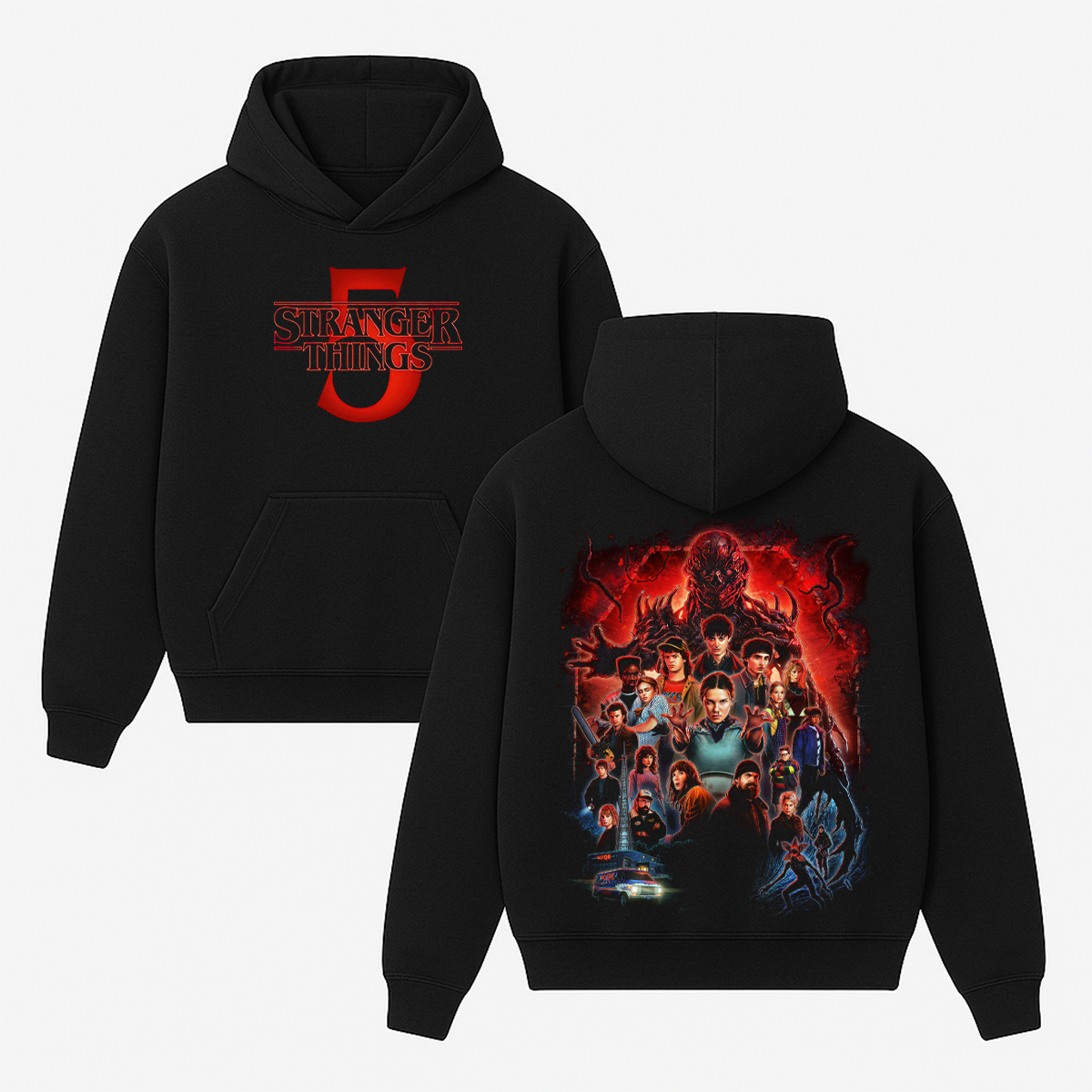 Stranger Things Season 5 Unisex Hoodie