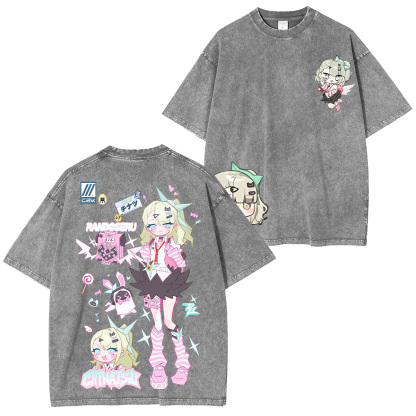 Zenless Zone Zero Printed Unisex Washed T-Shirt