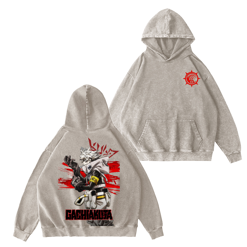 Gachiakuta Rudo Unisex Washed Hoodie