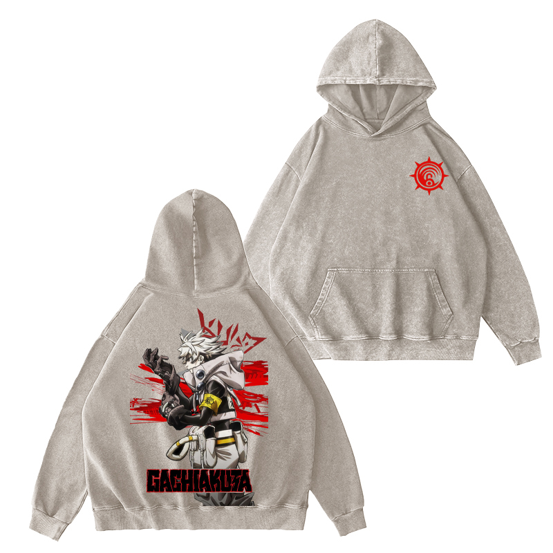 Gachiakuta Rudo Unisex Washed Hoodie