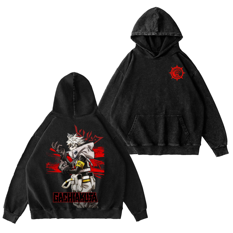 Gachiakuta Rudo Unisex Washed Hoodie
