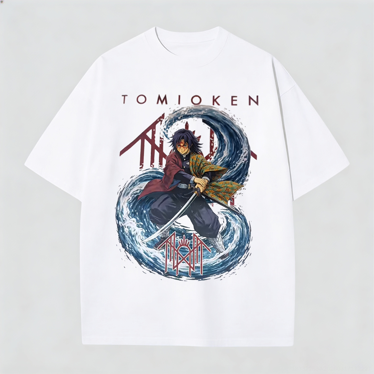 Jujutsu Kaisen Tomioken Printed Unisex Oversized T-Shirt