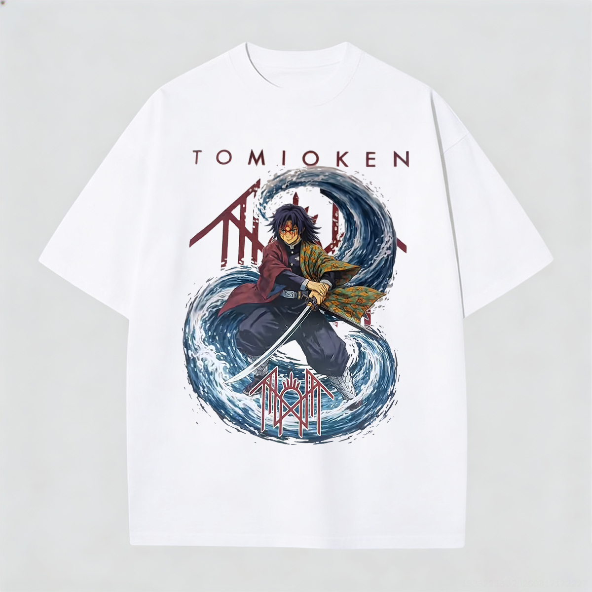 Jujutsu Kaisen Tomioken Printed Unisex Oversized T-Shirt