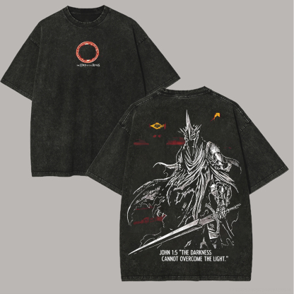 The Lord of the Rings Sauron Unisex Washed T-Shirt