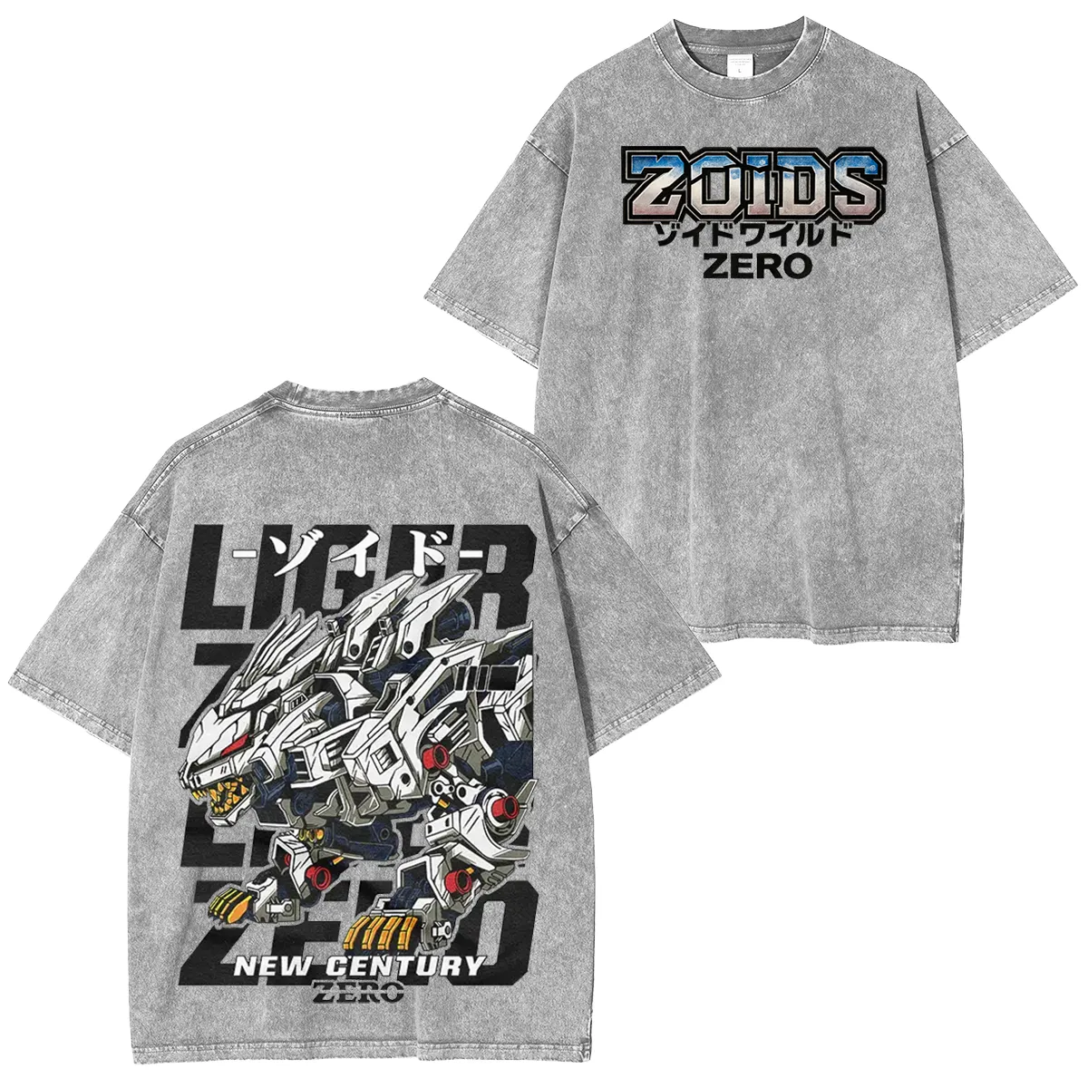 Liger Zero Zoids New Century : Zero Unisex Washed T-Shirt