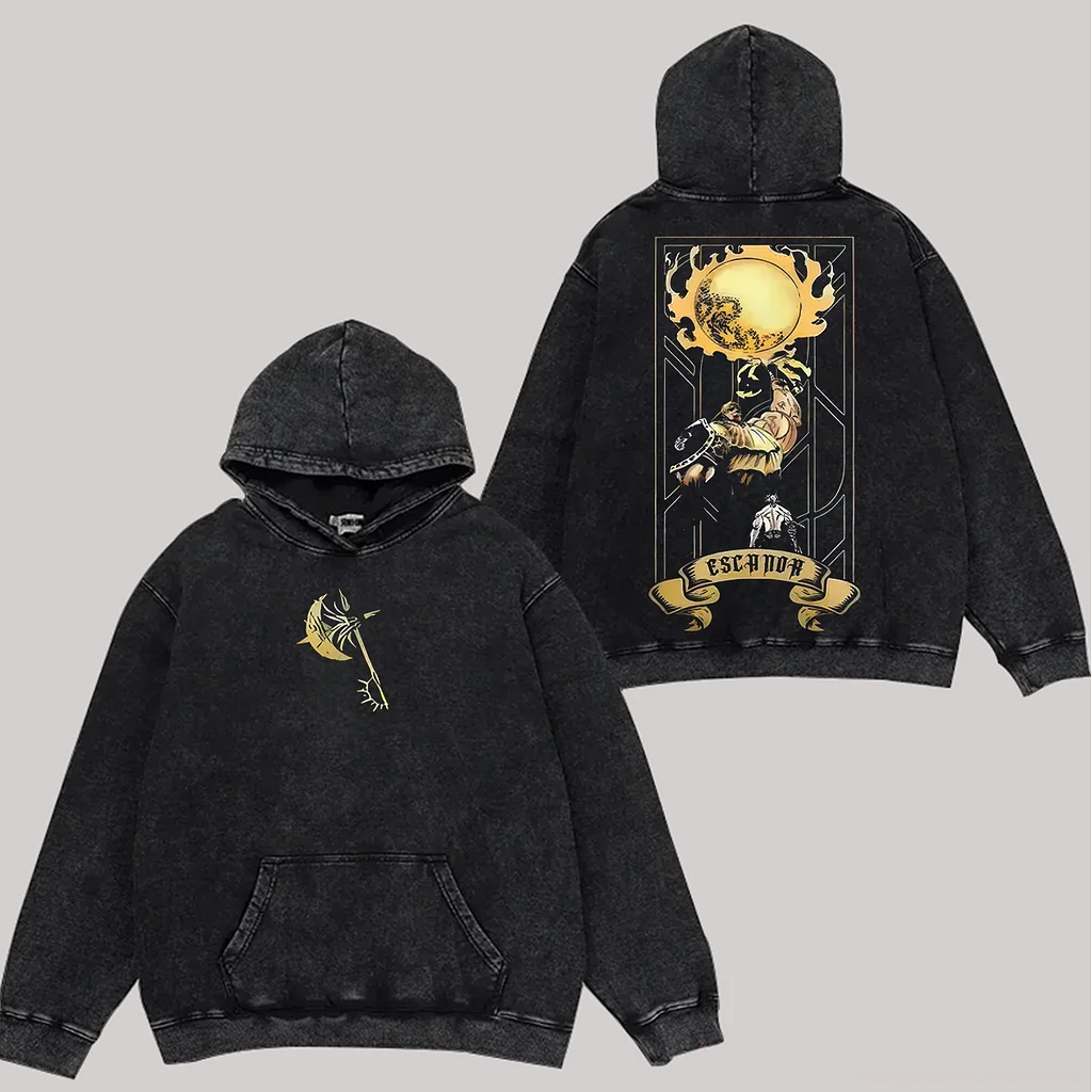 The Seven Deadly Sins Escanor Unisex Washed Hoodie