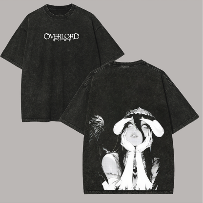 Overlord Printed Unisex Washed T-Shirt