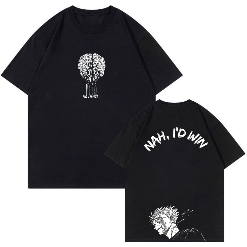 Nha, I'd Win Jujutsu Kaisen Printed Unisex T-shirt