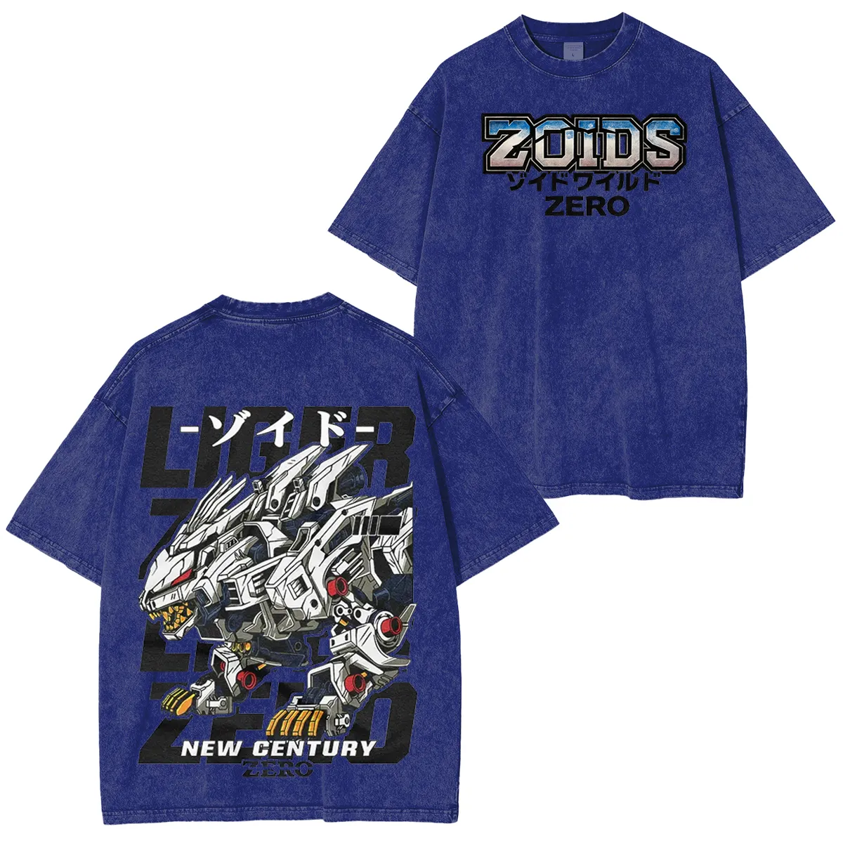Liger Zero Zoids New Century : Zero Unisex Washed T-Shirt