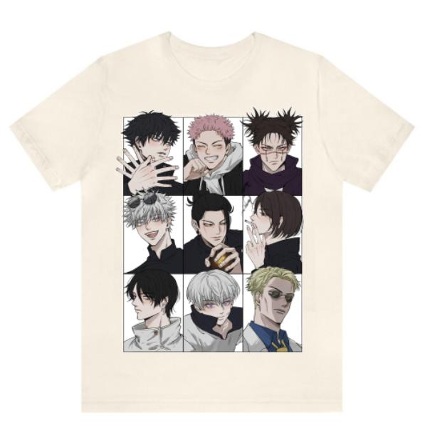 Jujutsu Kaisen Boys Printed Unisex T-shirt