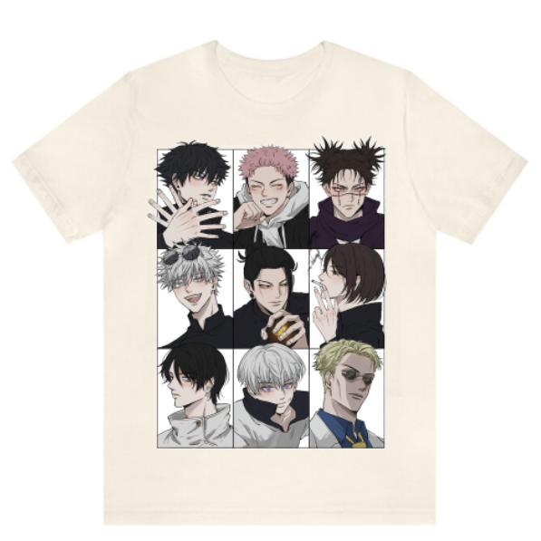Jujutsu Kaisen Boys Printed Unisex T-shirt