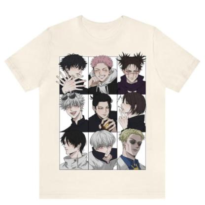 Jujutsu Kaisen Boys Printed Unisex T-shirt
