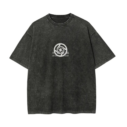 Jujutsu Kaisen Gojo Oversize Washed T-Shirt- Unisex