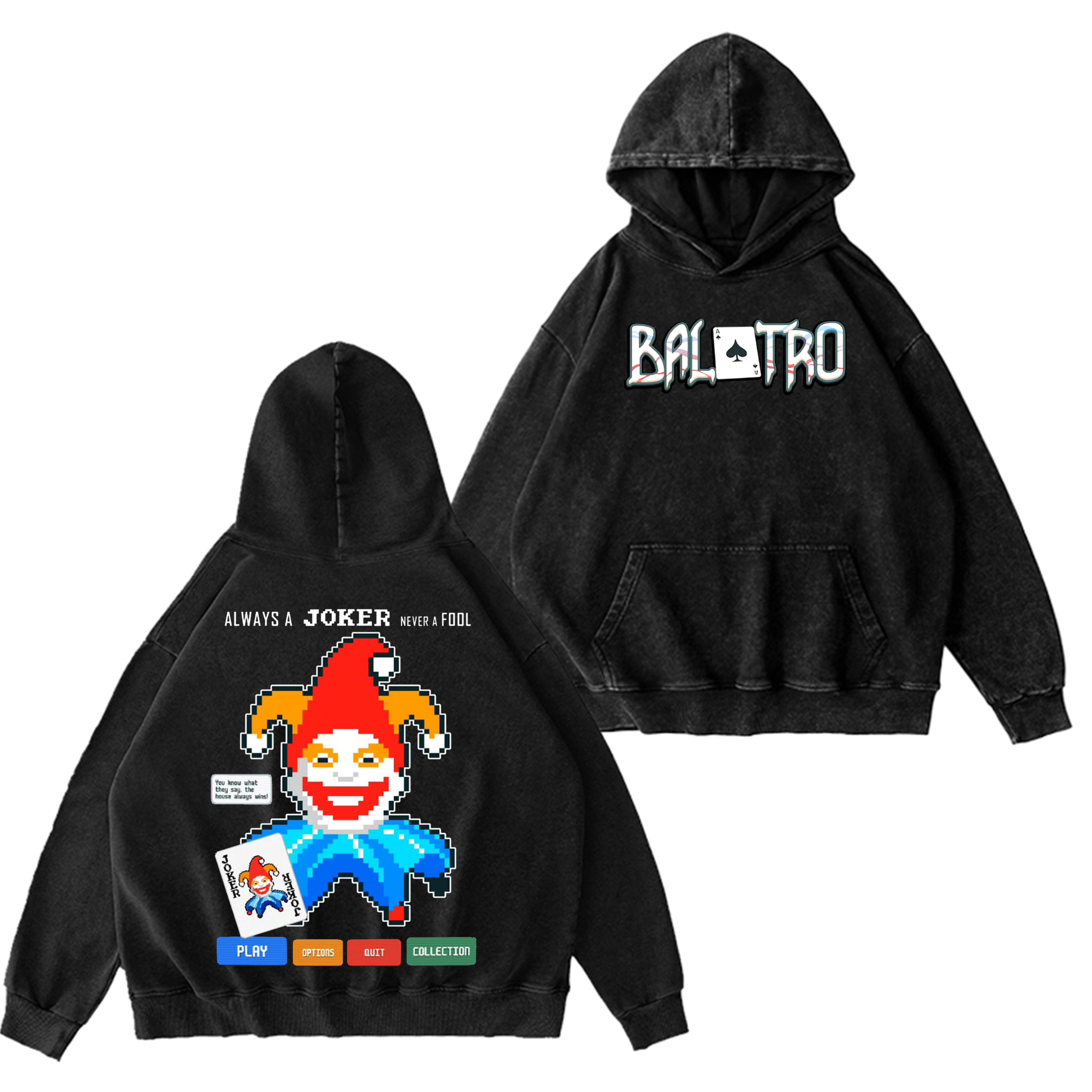 Balatro Droll Joker Unisex Washed T-shirt
