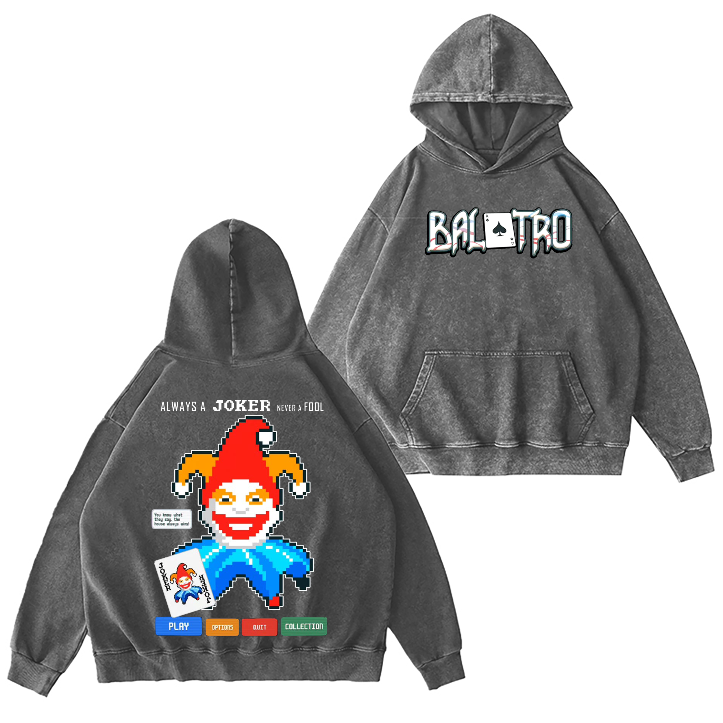 Balatro Droll Joker Unisex Washed T-shirt
