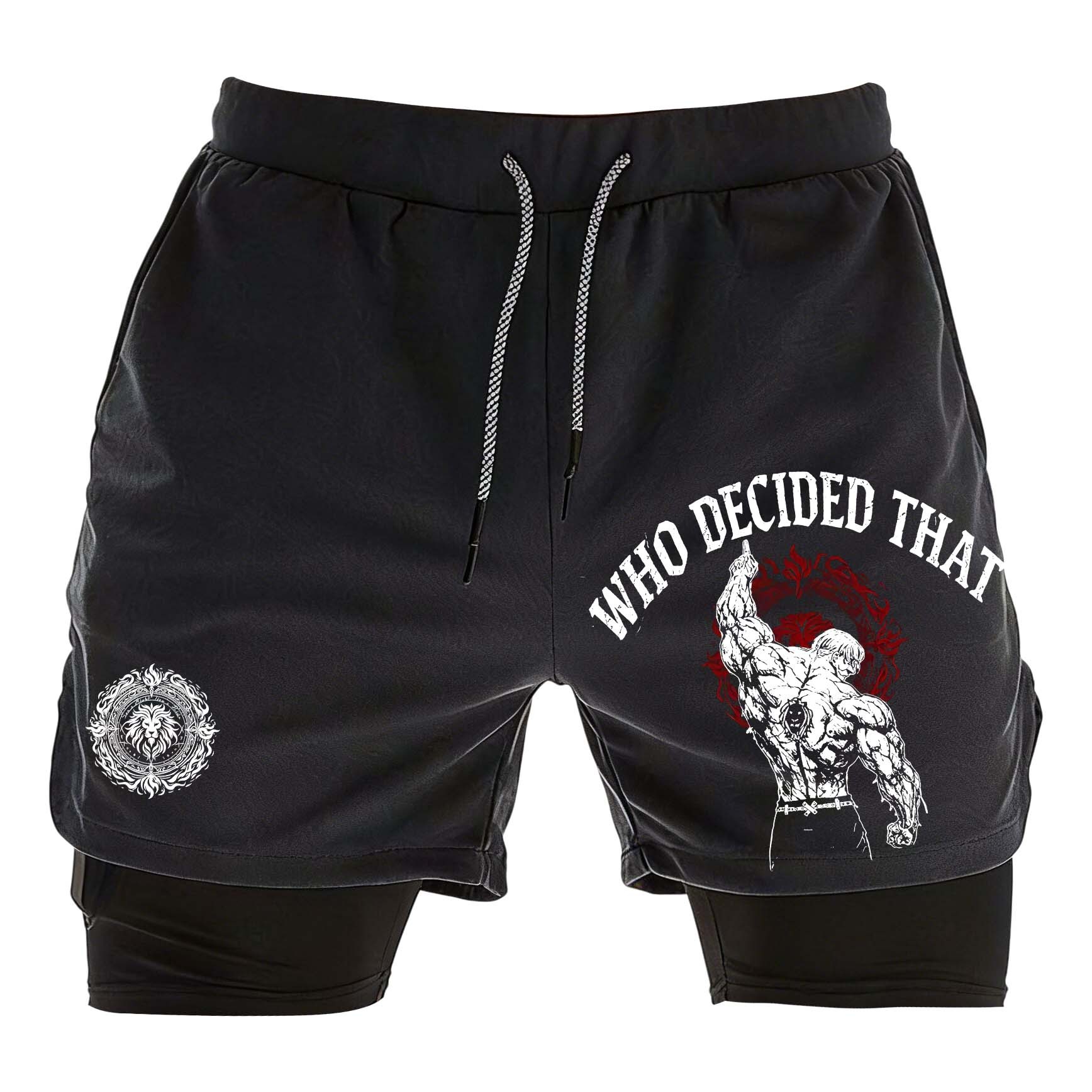 The Seven Deadly Sins Escanor Print Men's Shorts