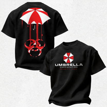 Resident Evil Umbrella Corporation Printed Oversized Unisex T-shirt