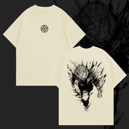 Itadori Yuji Jujutsu Kaisen Printed Oversized Unisex T-shirts