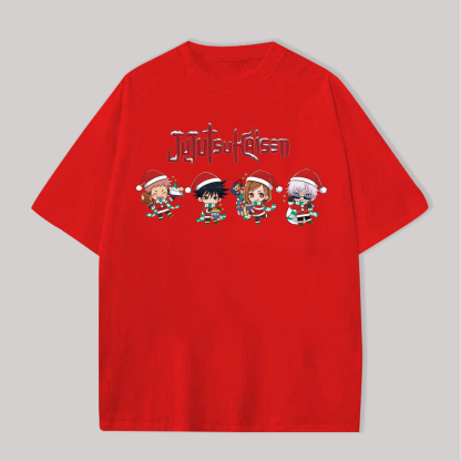 Jujutsu Kaisen Christmas Unisex T-shirt