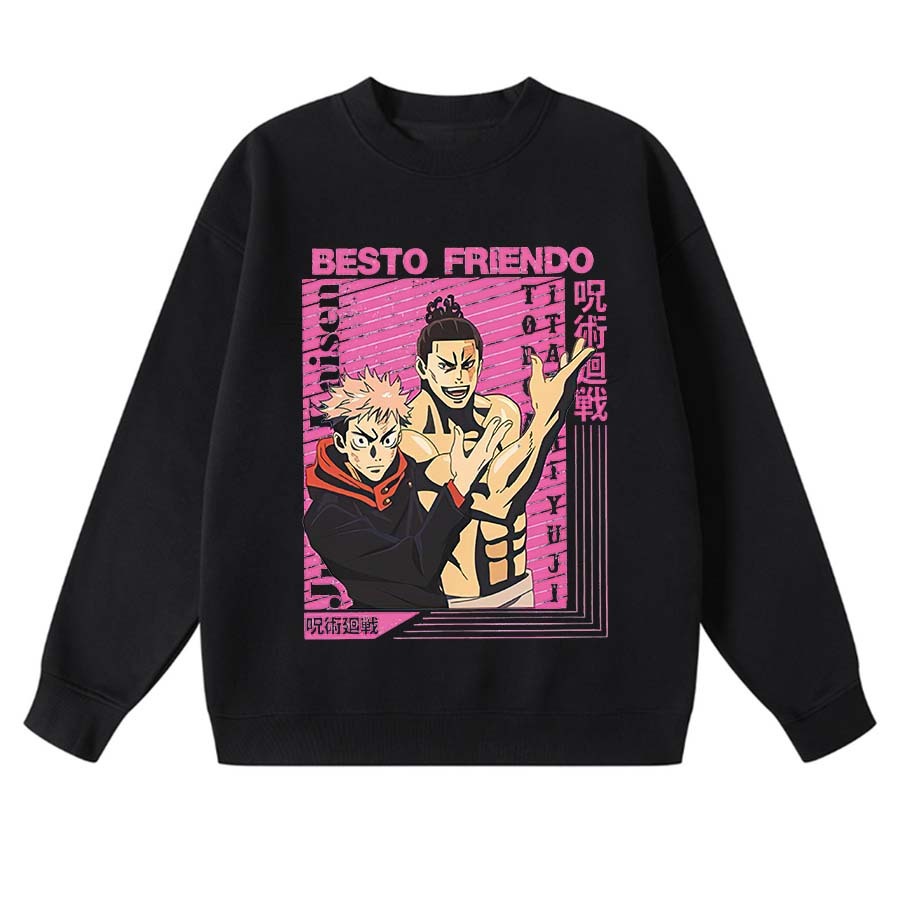 Besto Friendo Jujutsu Kaisen Printed Unisex Sweatshirt