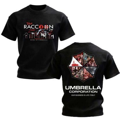 Resident Evil Umbrella Corporation Printed Unisex Oversized T-shirt