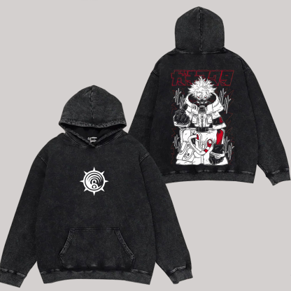 Gachiakuta Rudo Surebrec Unisex Washed Hoodie