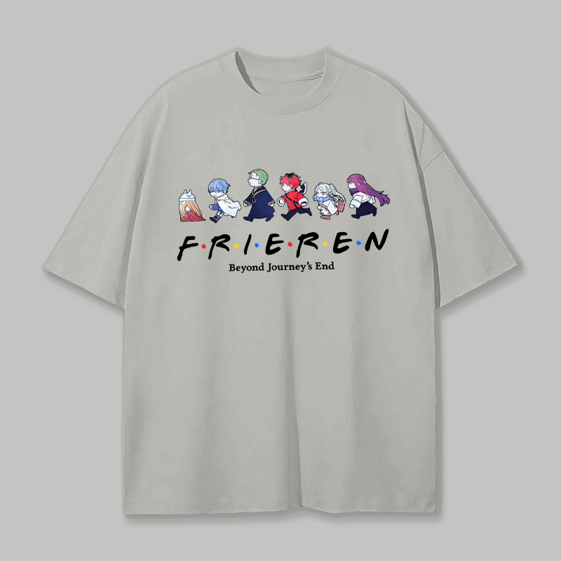 Frieren: Beyond Journey's End Printed Unisex Oversized T-shirts
