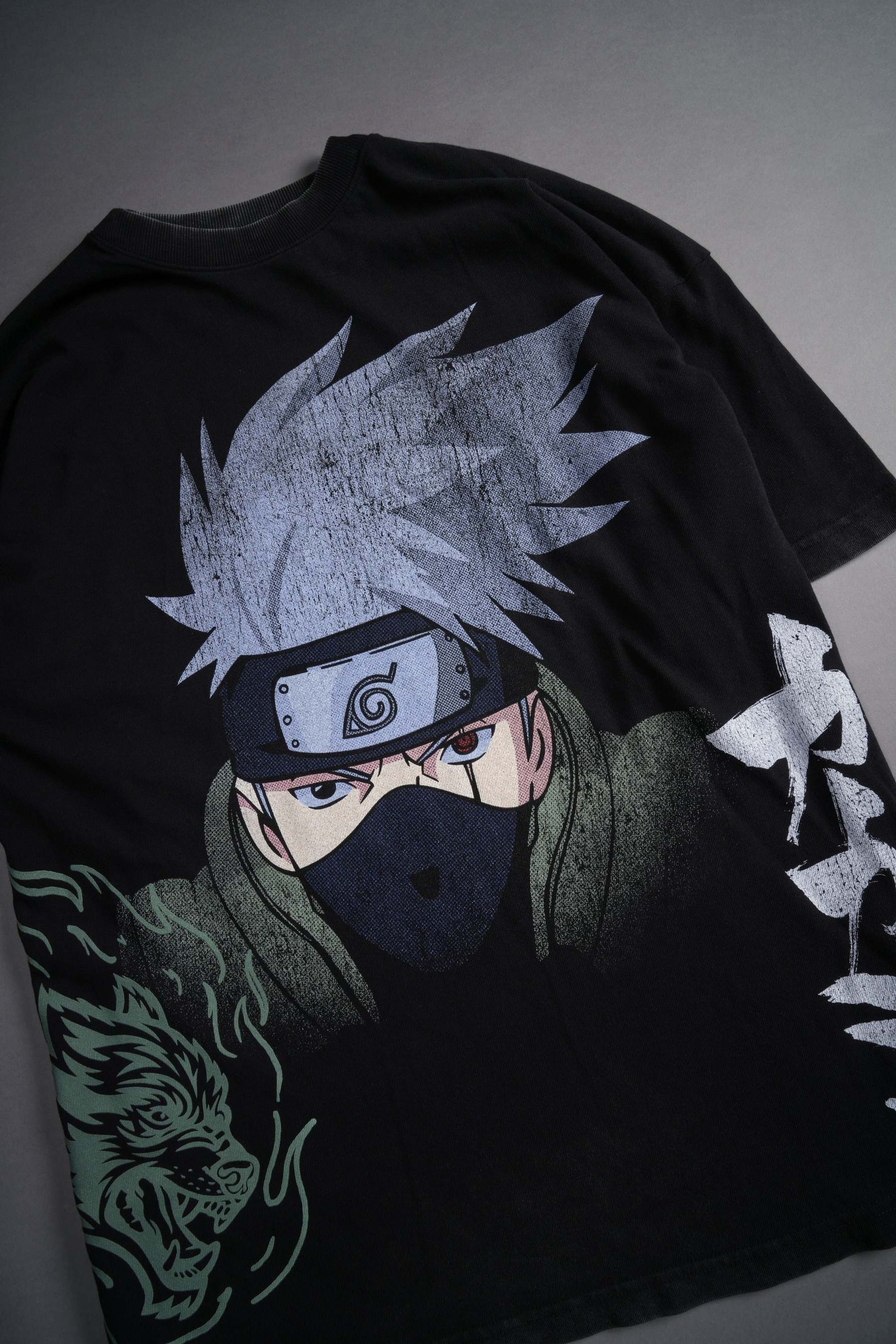 Oversize Ninja World V2 Printed Unisex T-shirt