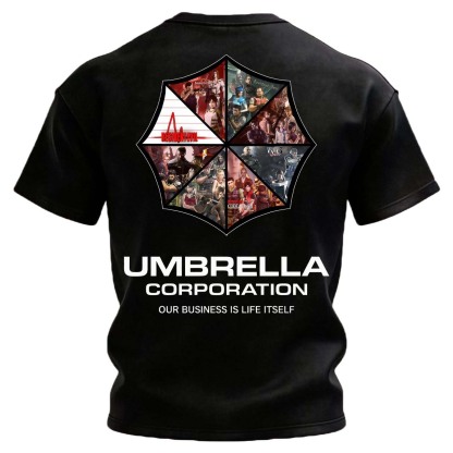 Resident Evil Umbrella Corporation Printed Unisex Oversized T-shirt