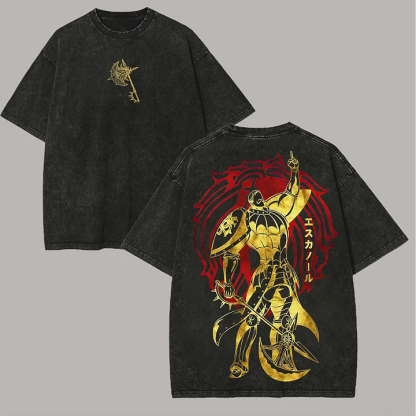 The Seven Deadly Sins Escanor Unisex Washed T-Shirt