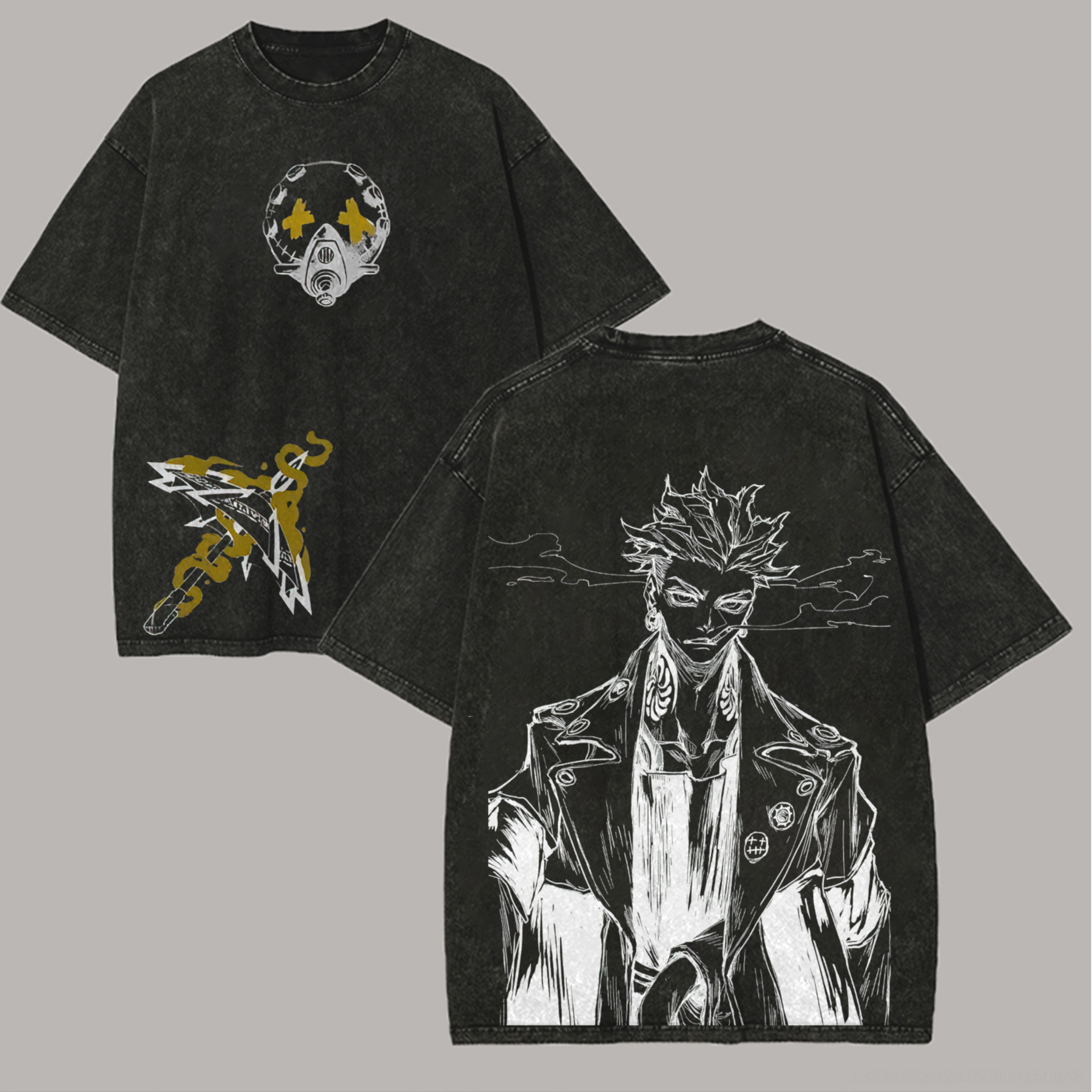 Gachiakuta Rudo Surebrec Printed Unisex Washed T-Shirt