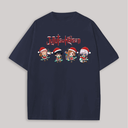 Jujutsu Kaisen Christmas Unisex T-shirt