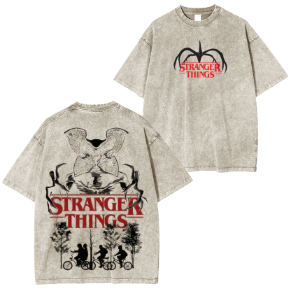 Stranger Things Unisex Washed T-Shirt