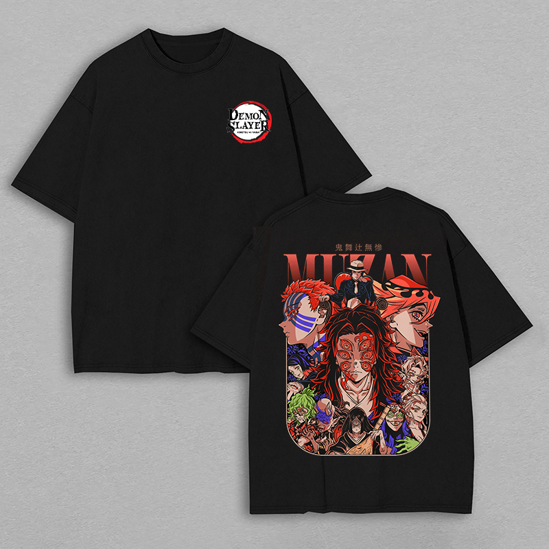 Demon Slayer Printed Unisex Oversized T-shirt