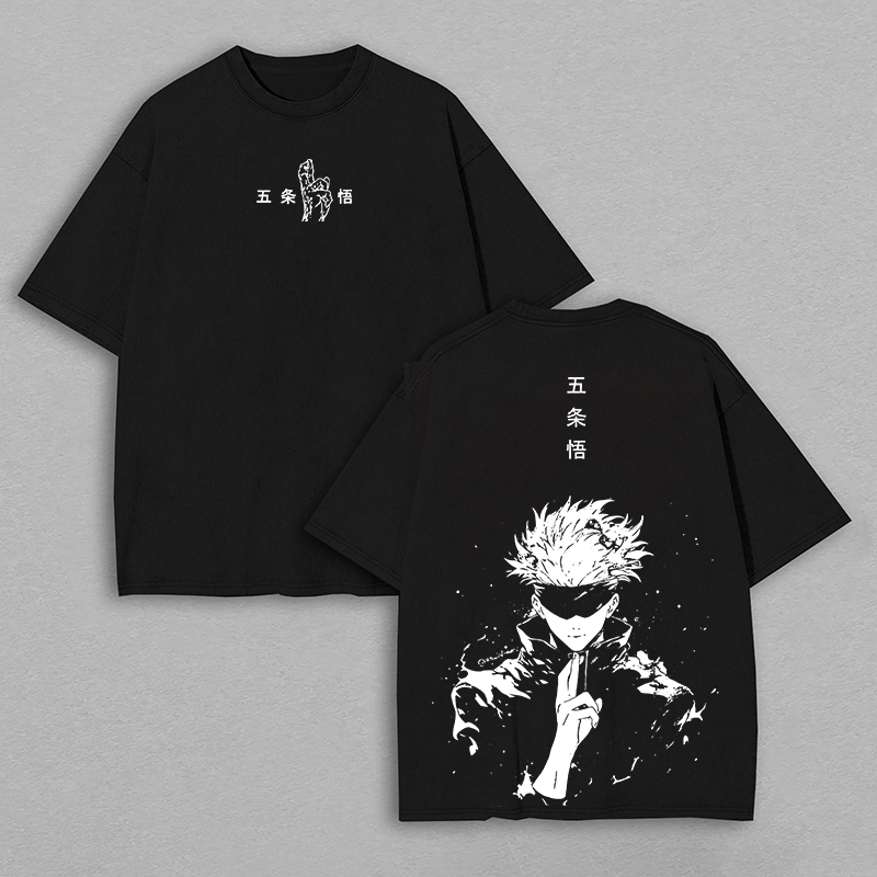 Satoru Gojo Printed Unisex Oversized T-shirt
