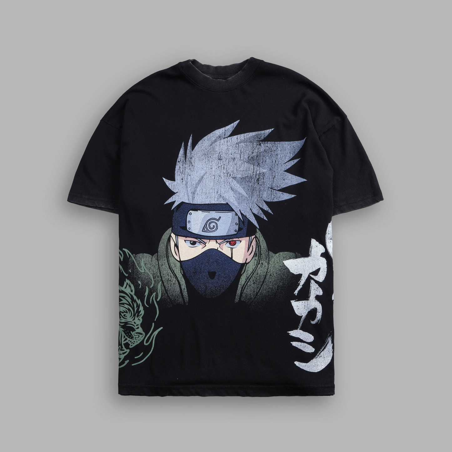Oversize Ninja World V2 Printed Unisex T-shirt