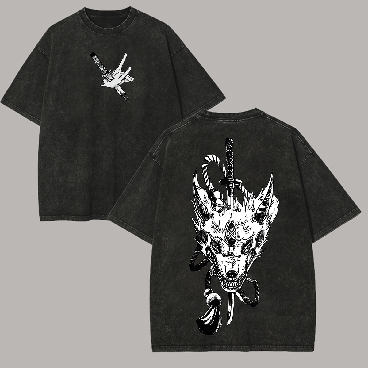 Toji Fushiguro Jujutsu Kaisen Printed Unisex Washed T-Shirt