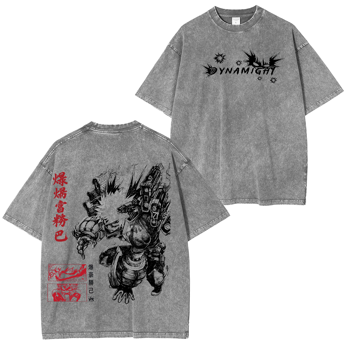 My Hero Academia Katsuki Bakugo Unisex Washed T-Shirt